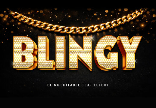 Bling Text Effect