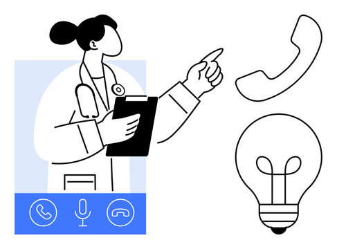 Telemedicine concept. Telemedicine integrates remote doctor consultations with healthcare communication tools. Telemedicine supports medical innovation and virtual health solutions. Suitable