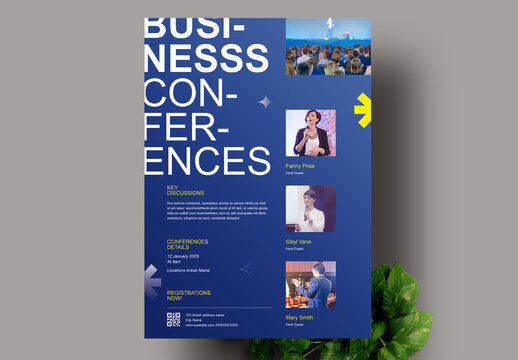 Business Conference Flyer Template