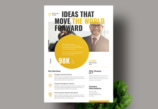 Corporate Business Flyer Template Design