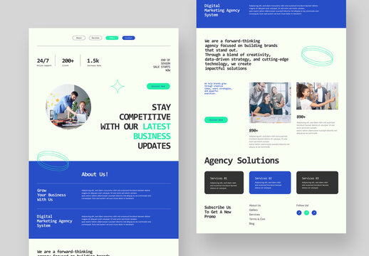 Agency Business Email Newsletter Template