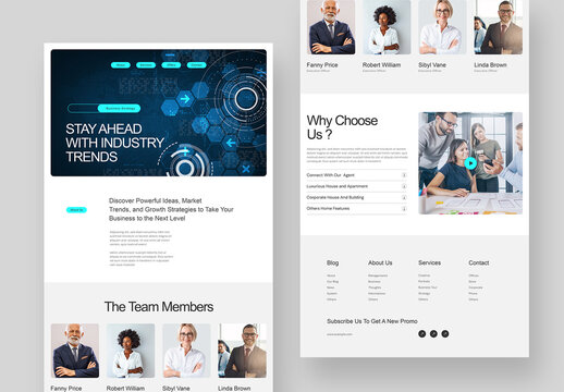 Corporate Business Email Newsletter Template