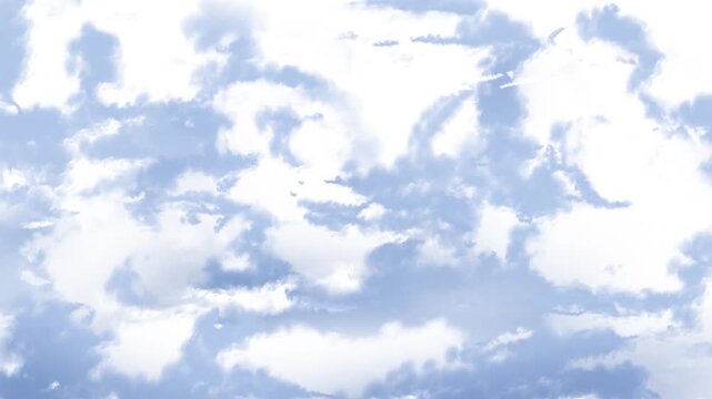 Cloud Transition Green Screen Video