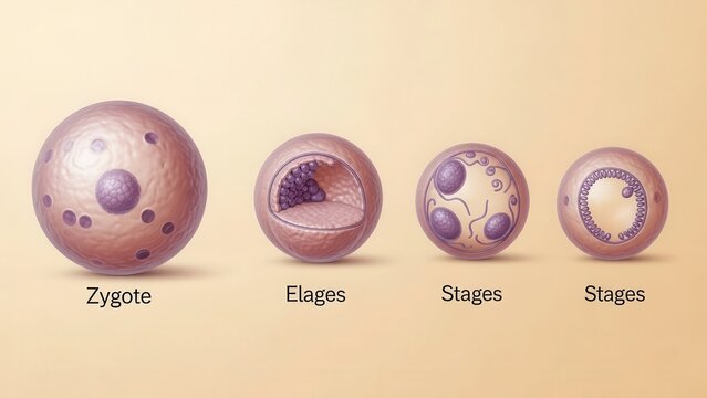 Stages of early embryonic development