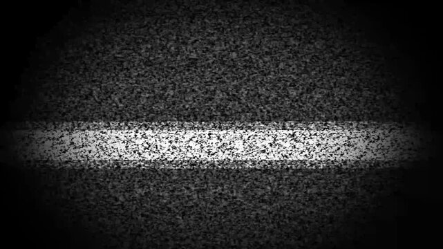 Noise TV screen. Static tv noise glitch effect, static white noise television, no signal. TV snow or noise background.	
