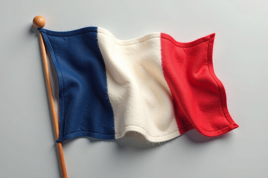 Stylish Felt Wool French Flag - 3x2 ft ~ Perfect for Decor & Events
