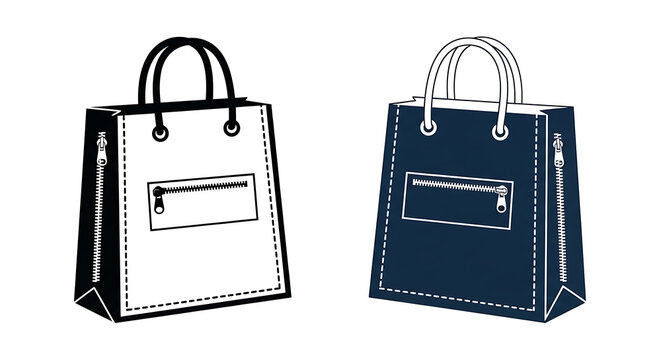 Black and silver leather laptop bags with handles and shoulder straps
