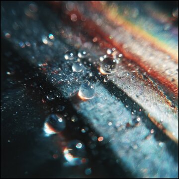 Close-up of Ocean Acidification PH Test Strip Under Dramatic Natural Light