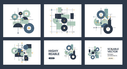 A modern abstract design evokes a feeling of balance and thoughtful innovation, ideal for website backgrounds, marketing materials, or creative projec © To