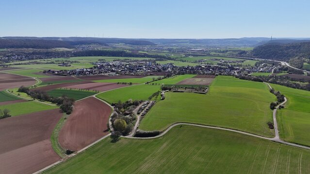 Felder bei Elfershausen in der Rh&ouml;n