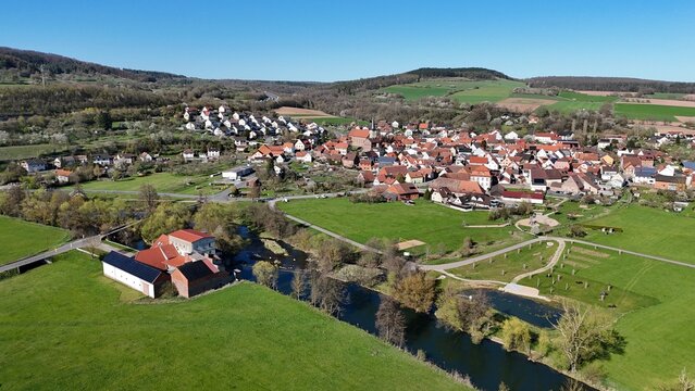 Elfershausen in der Rh&ouml;n