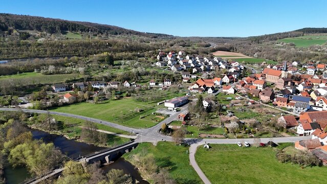 Elfershausen in der Rh&ouml;n