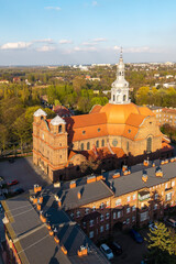 Osiedle Nikiszowiec- Kościół św. Anny- Katowice, Polska © Tomasz Warszewski