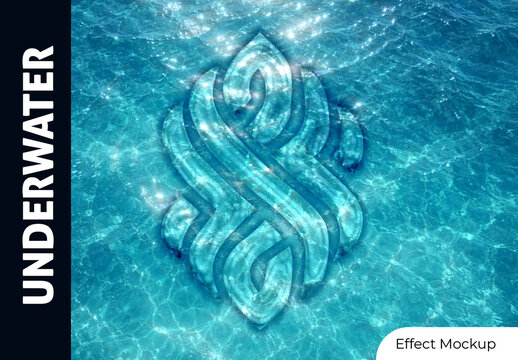 Underwater Effect Mockup