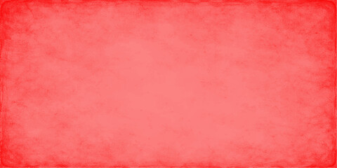 Fototapeta premium A vintage red grunge paper texture with an aged rough pattern and antique parchment design creates a textured backdrop for retro art on a dirty blank canvas