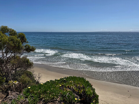 Summerland beach in southern California