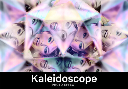Kaleidoscope Photo Effect