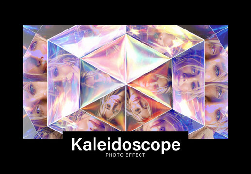 Kaleidoscope Photo Effect