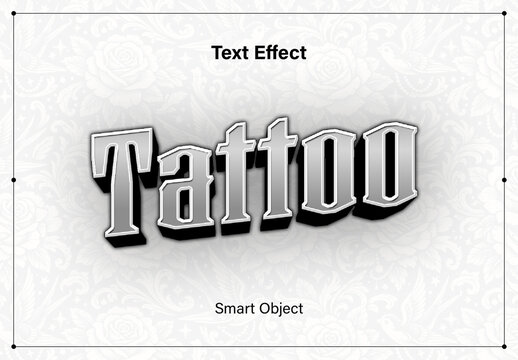 Tattoo Text Effect