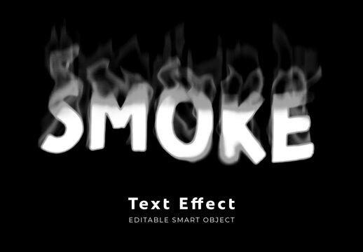 Smoke Text Effect
