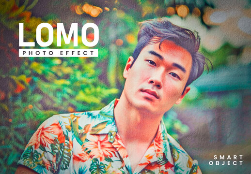 Lomo Photo Effect