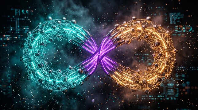 Dynamic 3D pipeline showing knowledge graph construction