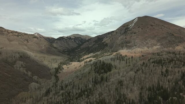La Sal Mountains Altitude Sweep Scenic 4K