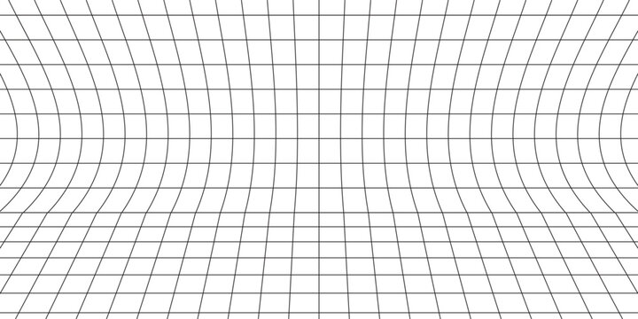 White background with gray perspective grid lines creating a square pattern. Template platform for technology, user interface, industry,