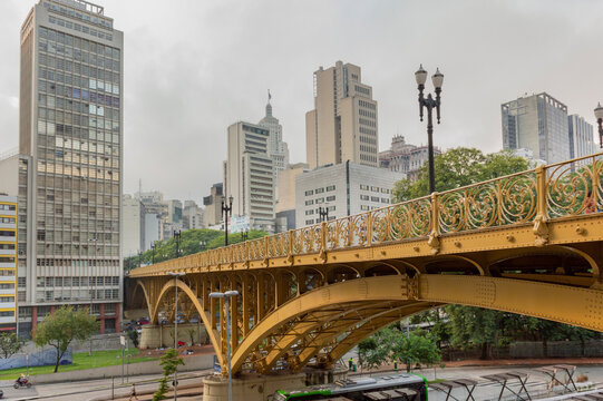 Skyline da cidade de S&atilde;o Paulo