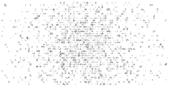 Digital Nebula - Exploding Emerald Binary Cloud for Quantum Computing and Cybersecurity Data