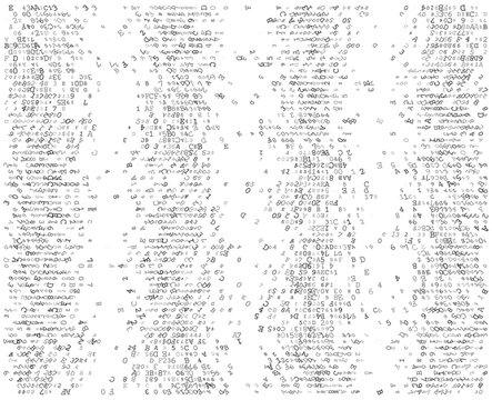 Structured Data Waterfall - Parallel Binary Columns for Server Architecture