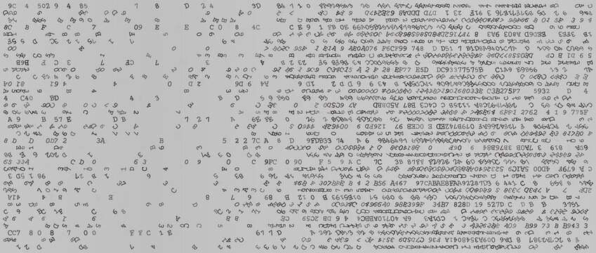 Digital Entropy - A Fragmented Horizontal Array of Binary Logic and Scattered Data Packets