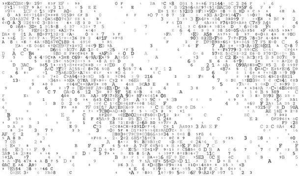 Unstructured Logic - A Decentralized Field of Binary Fragments and Digital Information Entropy