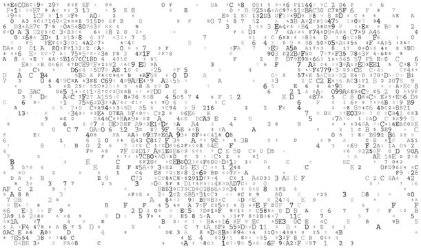 Unstructured Logic - A Decentralized Field of Binary Fragments and Digital Information Entropy