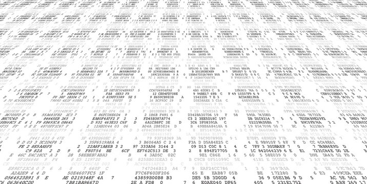 Digital Gridwork - A Structured Array of Binary Logic and Information Processing Blocks. Perspective.