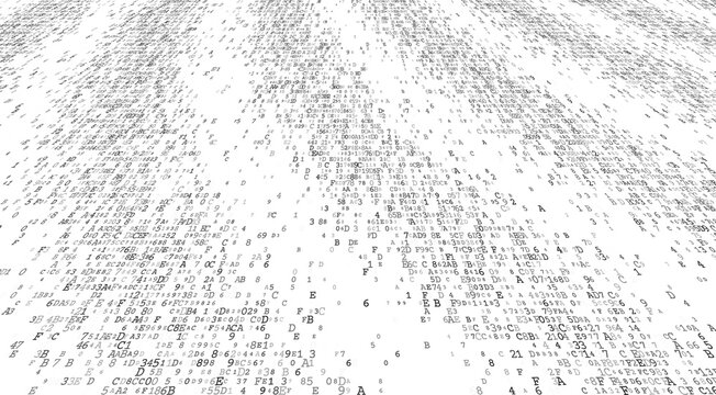 Unstructured Logic - A Decentralized Field of Binary Fragments and Digital Information Entropy. Perspective.