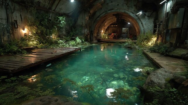 Abandoned underground research labs become refuges for hidden communities, maintaining technology, water, and sustainable systems in a post-apocalyptic reality globally