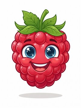 raspberry with a smile