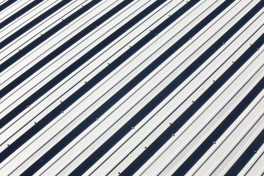 Modern Tin roof of steel 