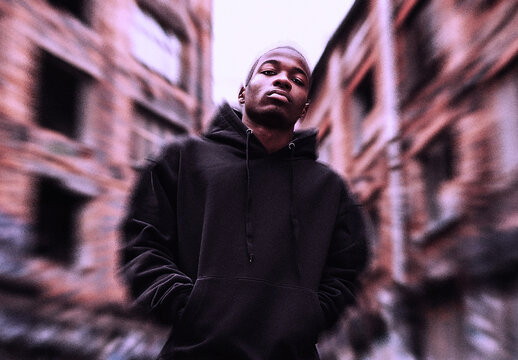 Zoom Blur Photo Effect