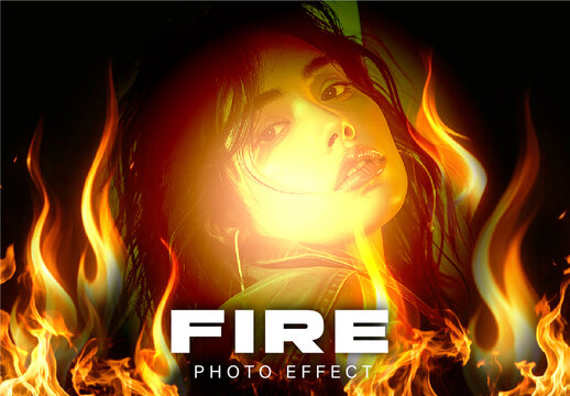 Fire Photo Effect