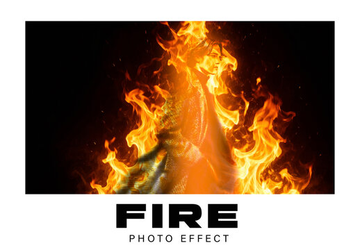 Fire Photo Effect