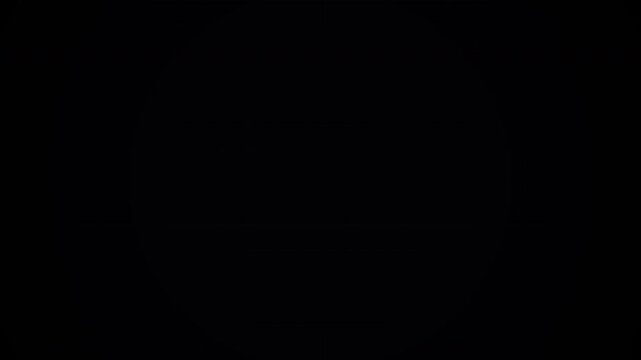 Stunning Abstract Motion Animation of Circular Shapes with Vibrant Colors in Cinematic Style Video