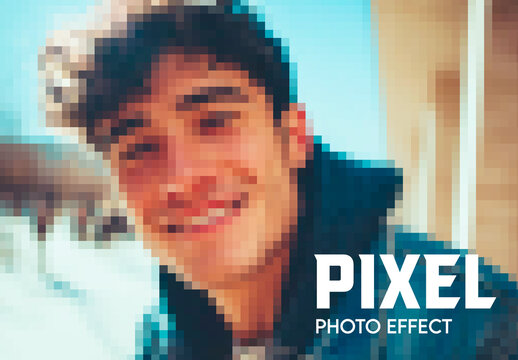 Pixel Photo Effect