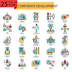 Obraz premium Elevating Business Growth and Team Synergy A Comprehensive Look at Corporate Development Strategies and Tools for Success