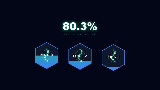 DeFi Yield Farming Staking Liquidity Pool