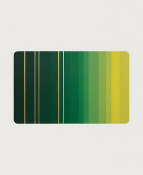 Vibrant Green Gradient with Striped Pattern for Modern Decor and Minimalistic Artistic Wall Art Inspiration