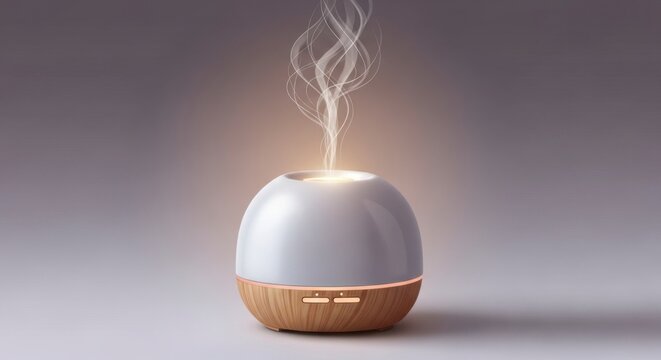 Modern electric aroma oil diffuser mist
