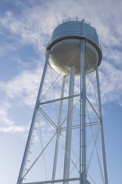 Water tank or water tower, modern
