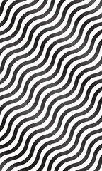 Obraz premium Vector Abstract Black And White Wavy Line Background